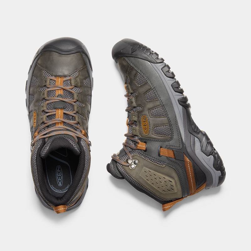 Keen Targhee Vent Mid - Erkek Trekking Bot - Koyu Zeytin Yeşili - Turkey (296185ZGF)